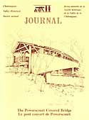 Chateauguay Valley Historical Society Annual Journal